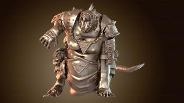 3D модель Fat Skaven Glart Elite (STL)
