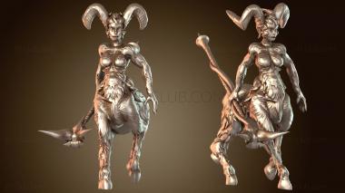 3D модель Фавн-Чернокнижник (STL)