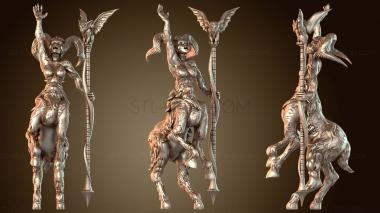 3D модель Фавн-колдун ревущий (STL)