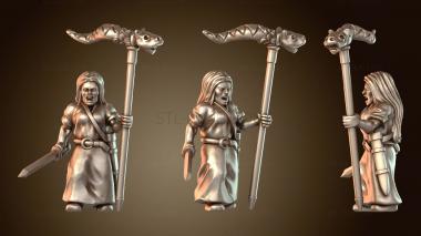 3D модель FEM Воин Мощный (STL)