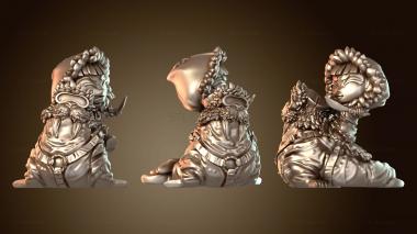3D модель Женщина-горный варвар (STL)