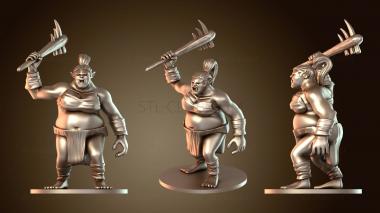 3D модель Женщины-некомбатанты (STL)