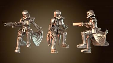 3D модель Женский береговой отряд и смерть (STL)
