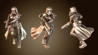 3D модель Женский береговой отряд и «Ночная смерть» (STL)