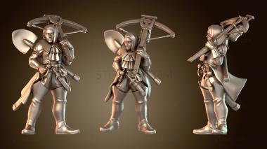 3D модель Охотница на ведьм (STL)