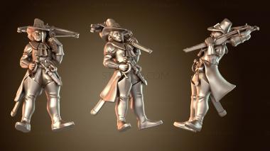 3D модель ШЛЯПА ОХОТНИЦЫ НА ВЕДЬМ (STL)