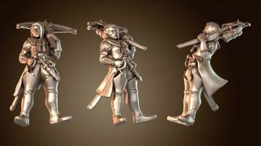 3D модель ЖЕНСКАЯ ШЛЯПА ОХОТНИЦЫ НА ВЕДЬМ (STL)