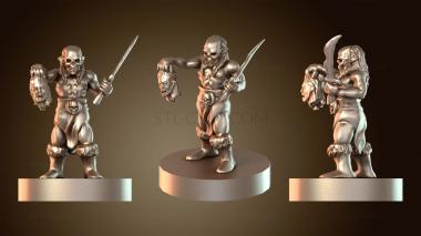 3D модель Охотник на диких орков (STL)
