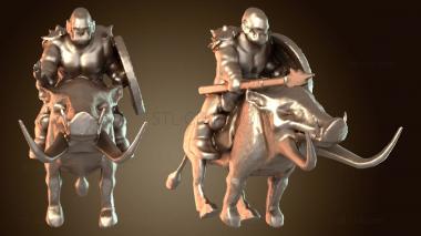 3D модель Дикие орки Орки-дикари (STL)
