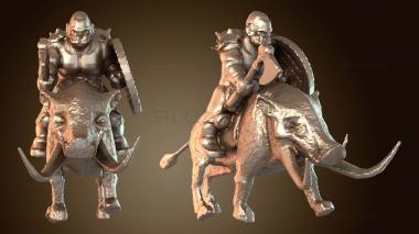 3D модель Дикие орки Орки хитрые смелые (STL)