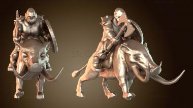 3D модель Дикие орки Орки беспощадны (STL)