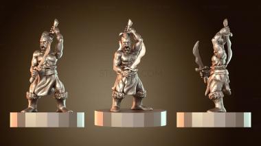 3D модель Дикие орки-мечники (STL)