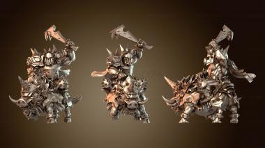 3D модель Ferox Hog Rider жирный (STL)