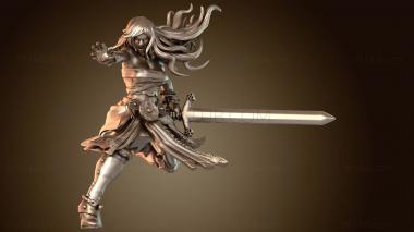 3D модель Fianna Warrior B HI excl resolute (STL)