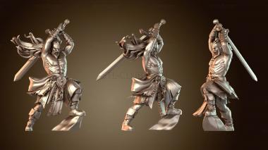 3D модель Фианна Воин С определился (STL)
