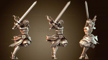 3D модель Фианна Воин D закаленный (STL)