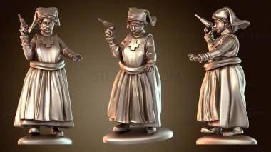 3D модель Полевой госпиталь с лужей грязи (STL)