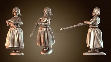 3D модель Полевой госпиталь с грязной лужей (STL)