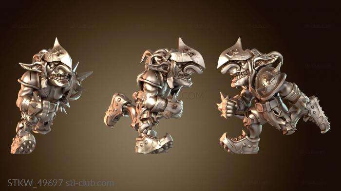 Military Гоблин-злодей