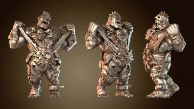 3D модель Злодей Минотавр большой (STL)