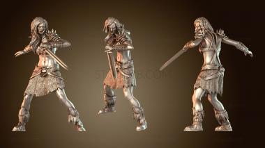 3D модель Свирепые орки и дикие наарги (STL)