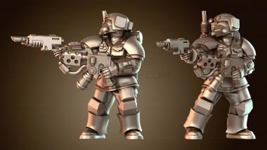 3D модель Огненная Леди Четвертая (STL)
