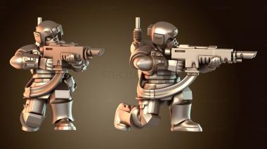 3D модель Fight TROOPERS Kasrkin q (STL)