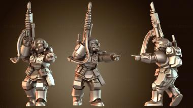 3D модель Бойцы Касркин т (STL)