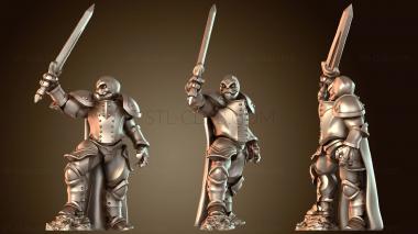 3D модель Бойцы брутальные (STL)