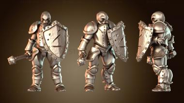 3D модель Бойцы дикие (STL)