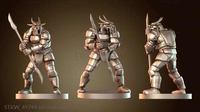 Military Бойцы Dragonborn Desert Fighte R