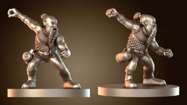 3D модель Стул для самодельного оружия Fighters Dwarf Fighter (STL)