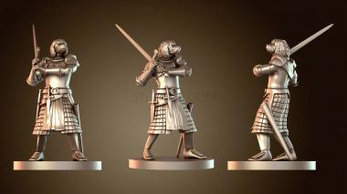 3D модель Бойцы Другие комондоры Боевые собаки (STL)