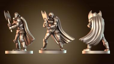 3D модель Бойцы, кованые из воинов, великое оружие (STL)
