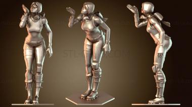 3D модель Figurine fornite sarahhex (STL)