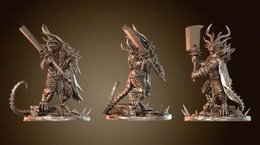 3D модель Грязные паладины запятнаны (STL)