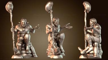 3D модель Фирболг Друид Говорящий (STL)