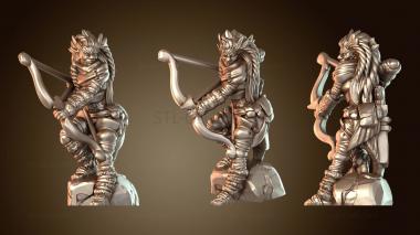 3D модель Фирболг Женский лучистый Q (STL)