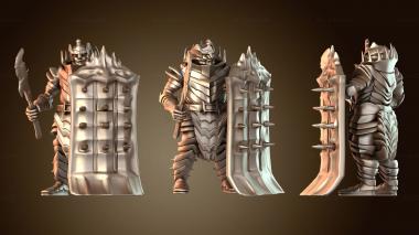 3D модель Огненный гигант-истребитель-дредноут расплавленный (STL)