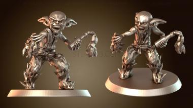 3D модель Огненный гоблин обжигающий (STL)