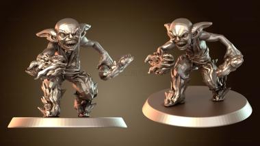 3D модель Огненный гоблин хитрый (STL)