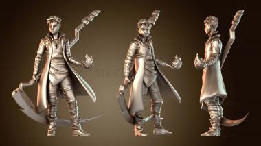 3D модель Огненный Волшебник (STL)