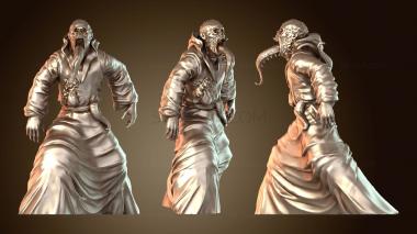 3D модель Пять измученных битвами (STL)