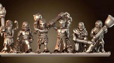 3D модель Флагелланты Безумные D (STL)