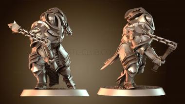 3D модель Атака цепом (STL)