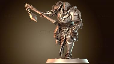 3D модель Бег с цепом (STL)