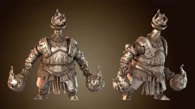 3D модель Flame Defender daring d (STL)