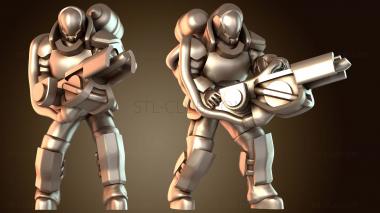 3D модель Пламенный Десантник лоялен (STL)