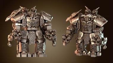 3D модель Огненный космический хаггер (STL)