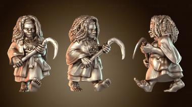 3D модель Флора Диггинс (STL)